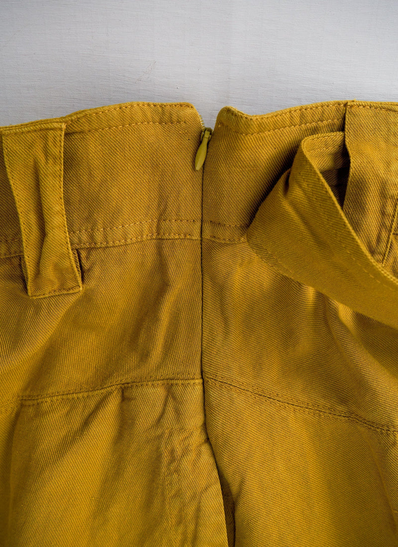 Reworn Circle Skirt Size 6 (052) | Brass