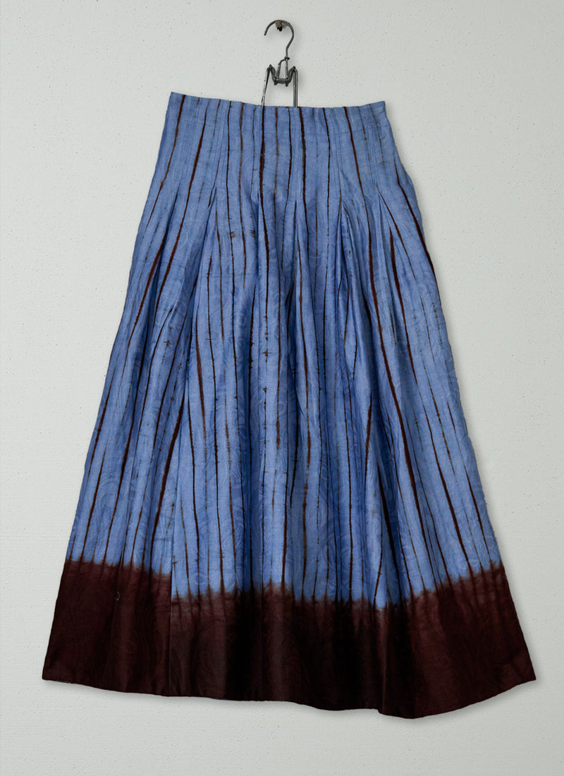 Reworn Tie Dye Cotton Skirt Size 6 (346) | Multi