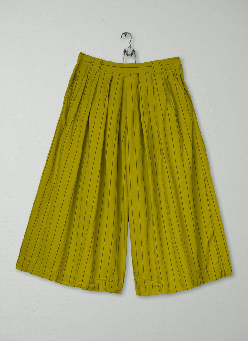 Reworn Stripe Cotton Culottes Size 4 (1525) | Pomelo