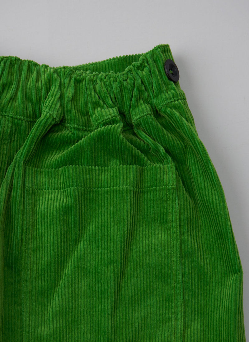 Reworn A Line Cord Skirt Size S (038) | Spruce