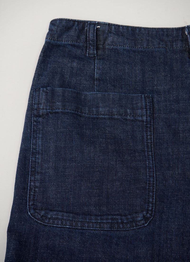 Reworn Organic Cotton Jeans Size 10 (114) | Indigo