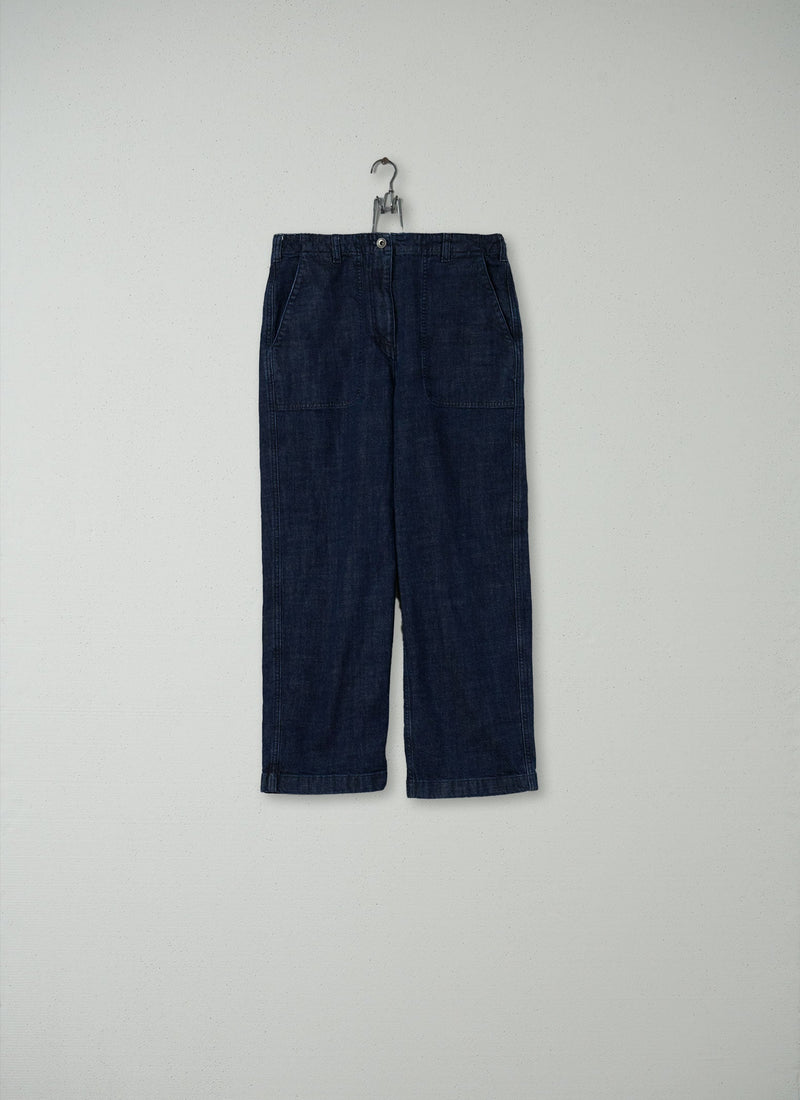 Reworn Organic Cotton Jeans Size 10 (114) | Indigo