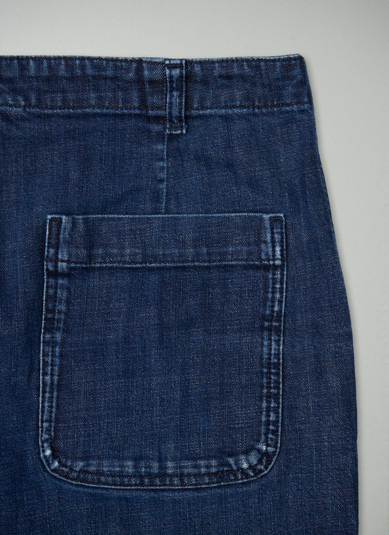 Reworn Ashley Organic Cotton Jeans Size 10 (783) | Indigo