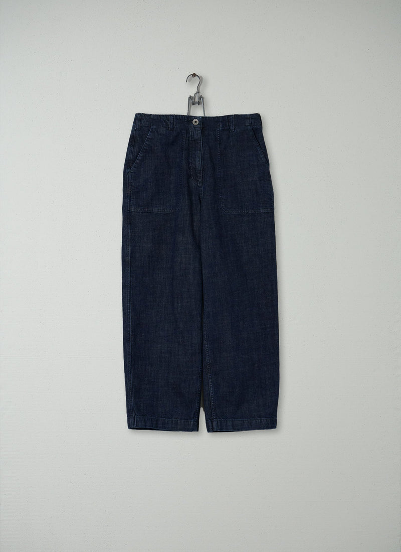 Reworn Organic Cotton Jeans Size 6 (113) | Indigo