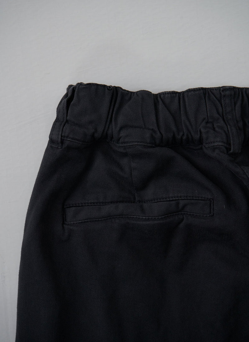 Reworn Pull On Trousers Size 10 (145) | Soft Black