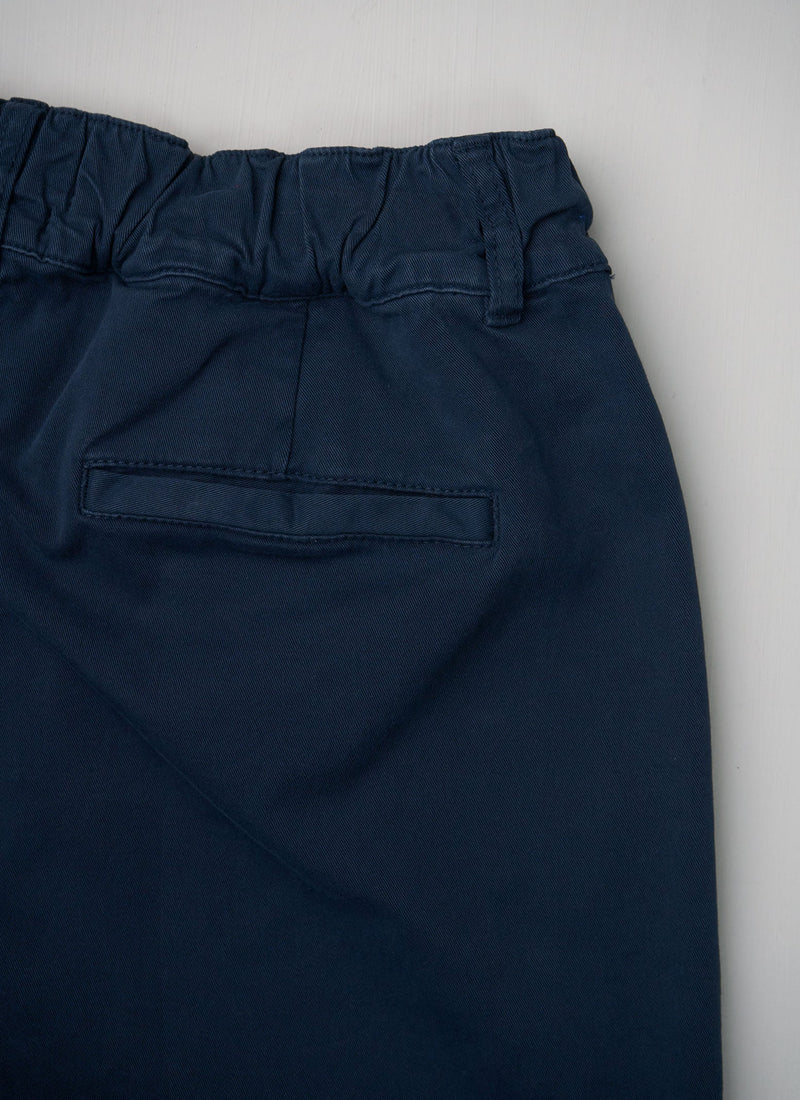 Reworn Gabi Pull On Trousers Size 6 (1091) | Storm Blue