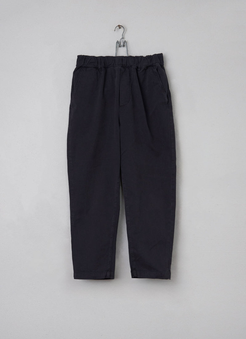 Reworn Pull on Trousers Size 12 (060) | Soft Black