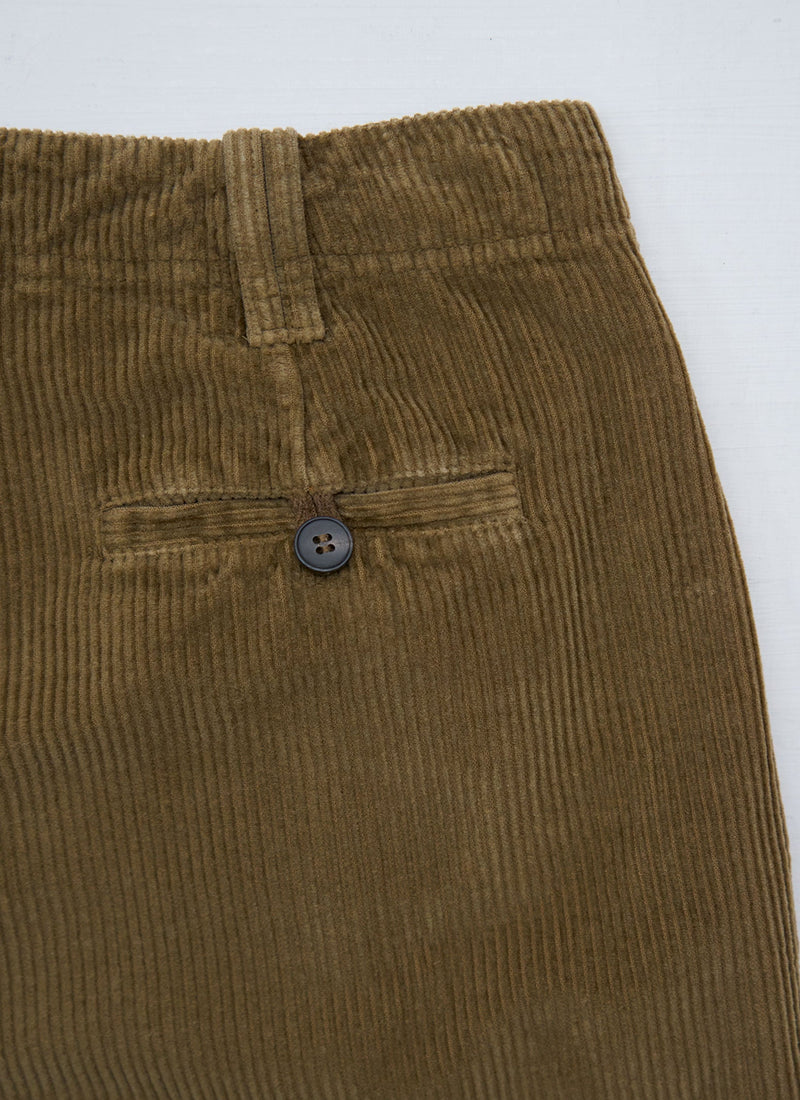 Reworn Cord Trousers Size 12 (1159) | Earth