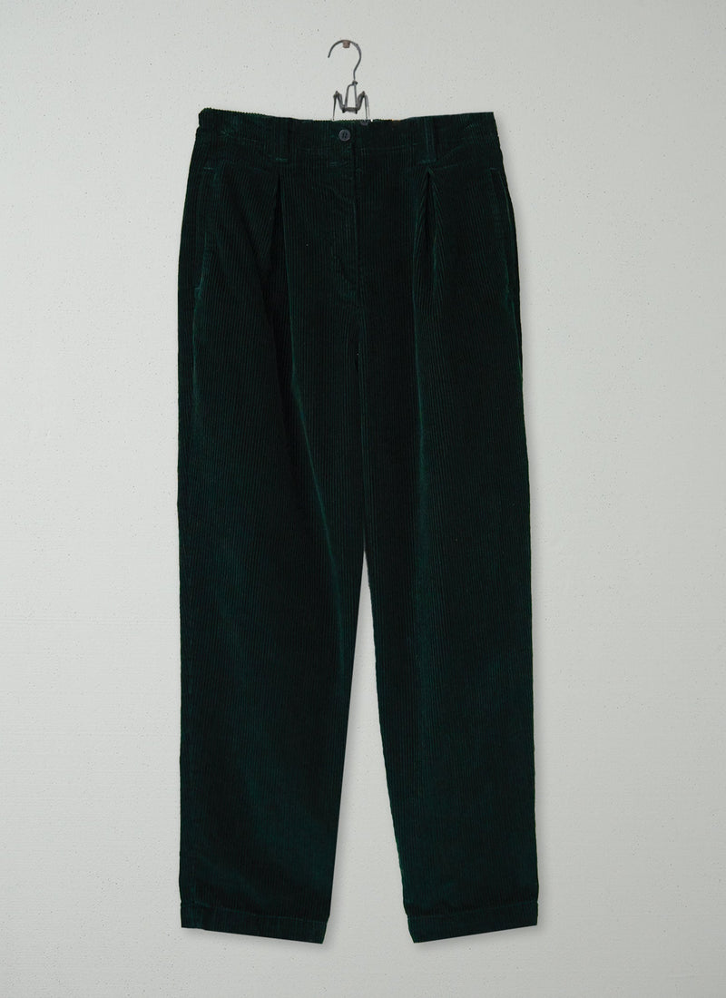 Reworn Cord Trousers Size 12 (1147) | Oil