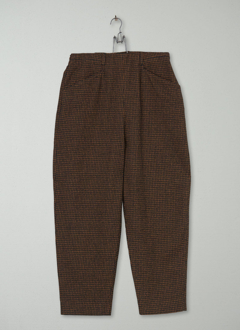 Reworn Alix Check Trousers Size 10 (966) | Multi