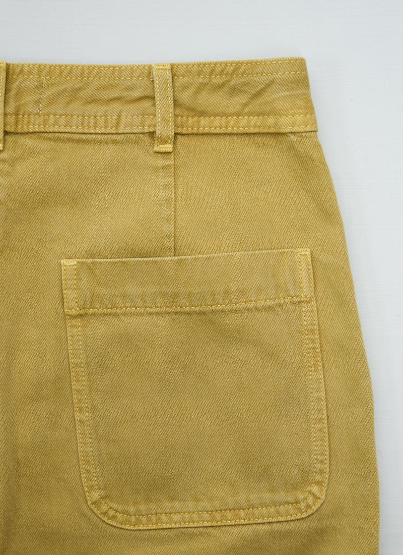 Reworn Carpenter Trousers Size 10 (740) | Lichen