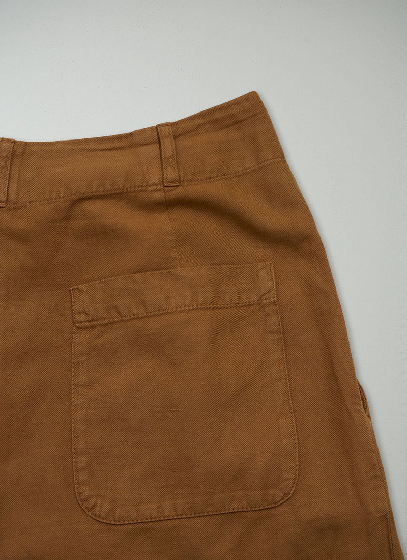 Reworn Pleat Front Trousers Size 10 (997) | Copper