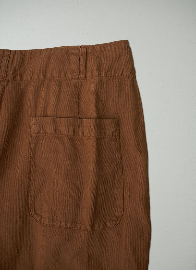 Reworn Pleat Front Trousers Size 14 (185) | Copper