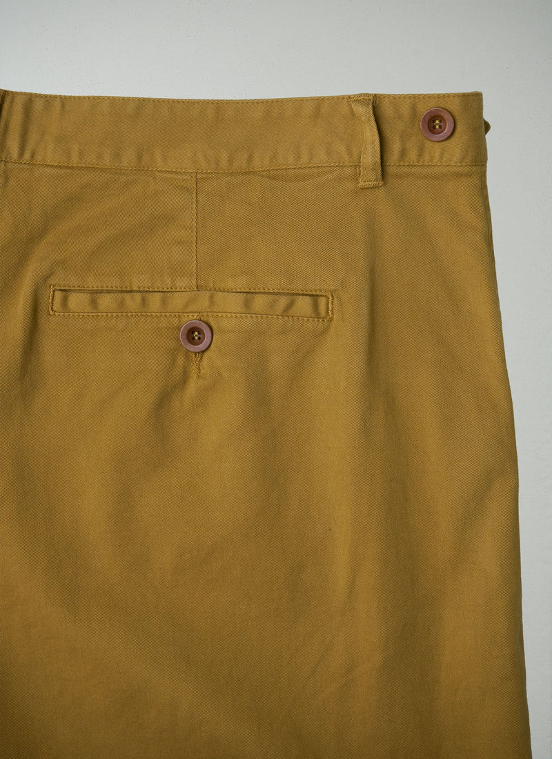 Reworn Flat Front Trousers Size 18 (728) | Pecan