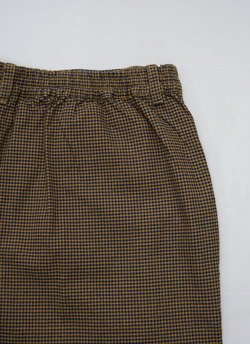Reworn Alix Gingham Trousers Size 16 (686) | Multi