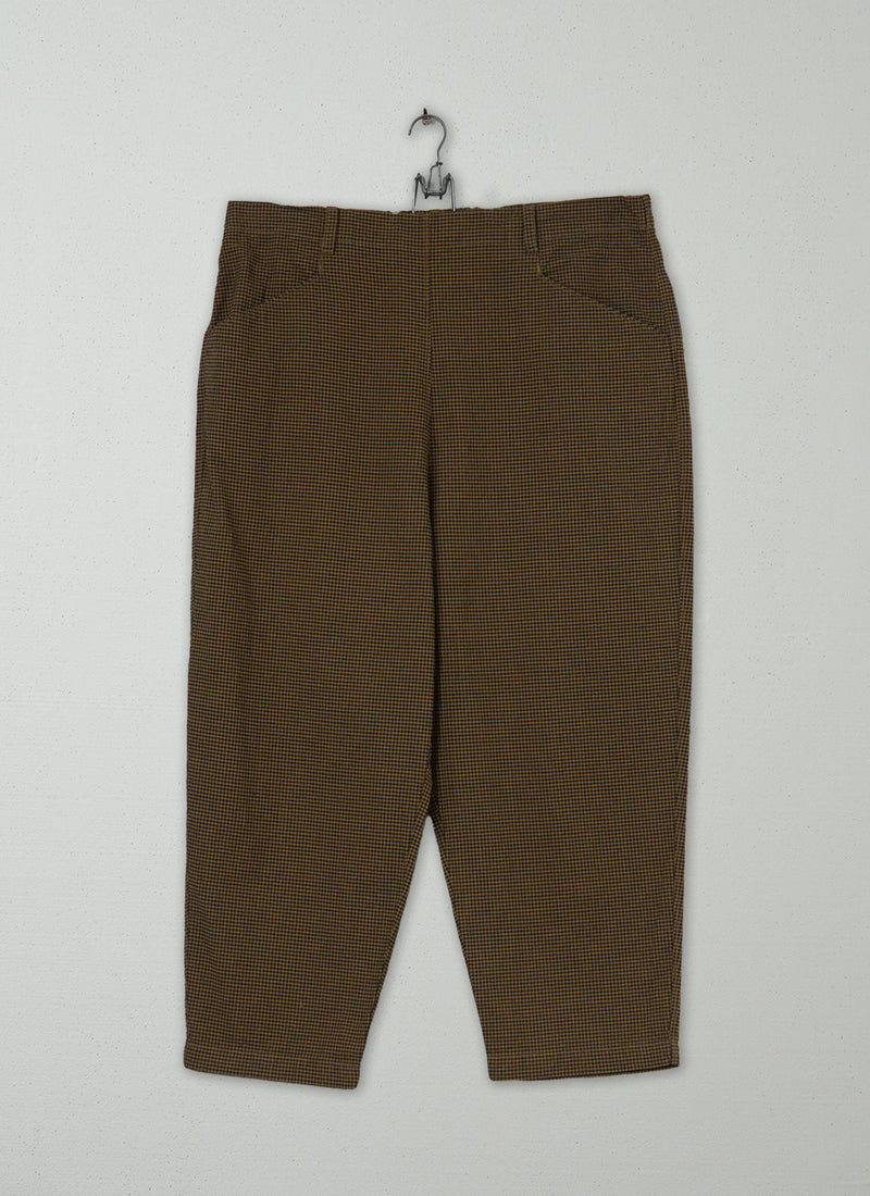 Reworn Alix Gingham Trousers Size 16 (686) | Multi