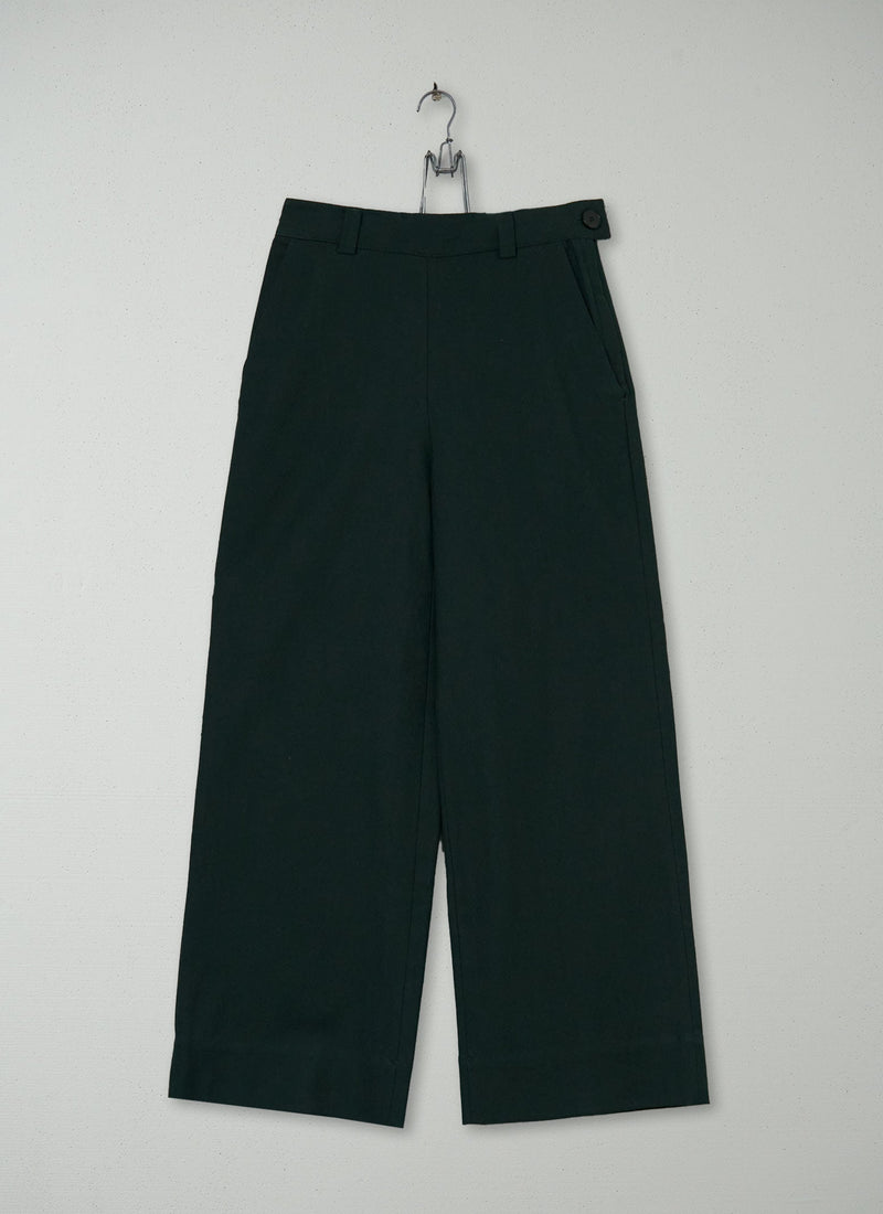Reworn Cotton Wool Canvas Trousers Size 6 (1297) | Oil