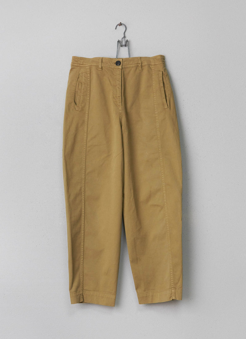 Reworn Cotton Twill Trousers Size 6 (003) | Harvest
