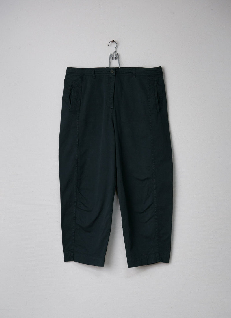 Reworn Cotton Twill Trousers Size 10 (006) | Slate