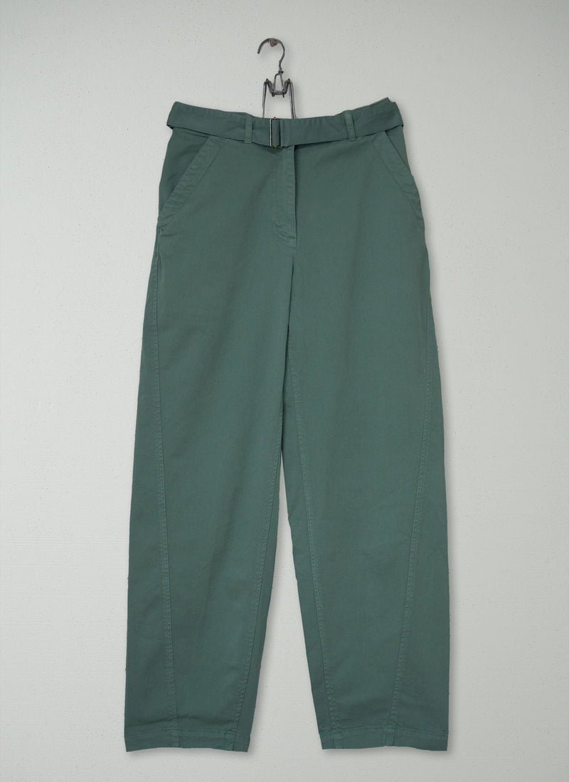 Reworn Cotton Twill Trousers Size 6 (1584) | Thorn Green