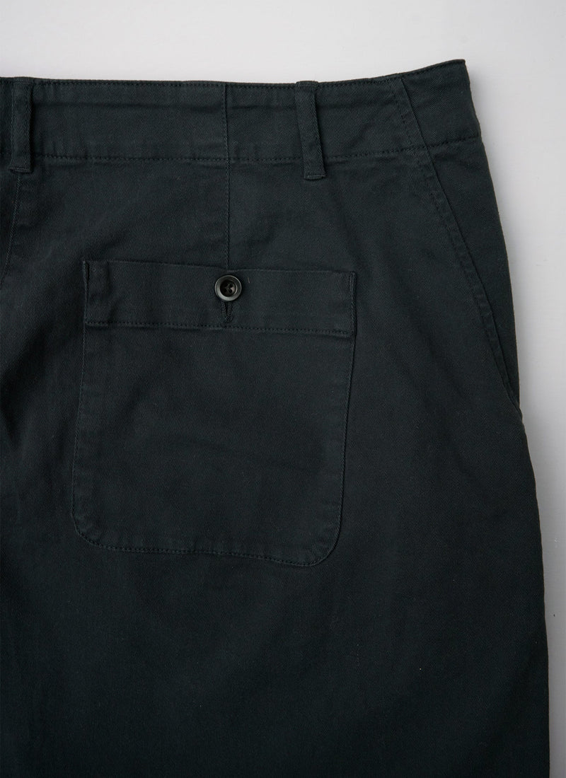 Reworn Cotton Twill Trousers Size 18 (004) | Slate