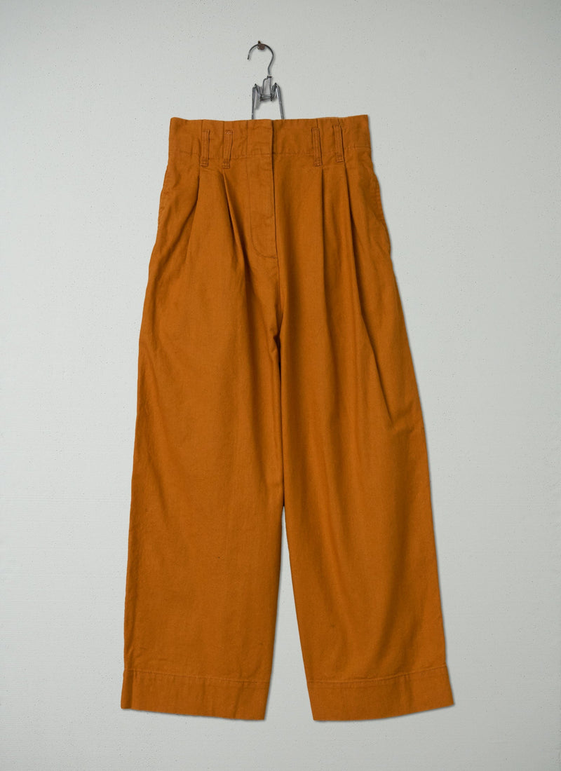 Reworn Paper Bag Trousers Size 6 (180) | Dhal
