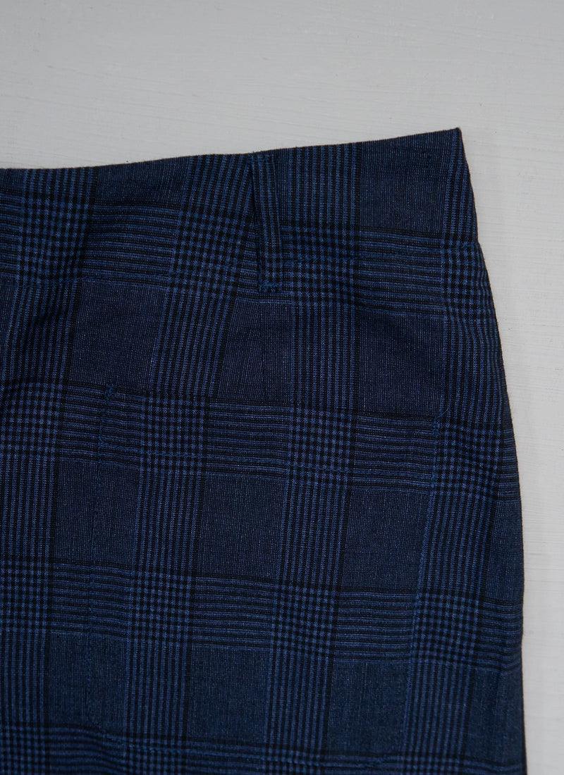 Reworn Prince Of Wales Check Trousers Size 16 (1603) | Multi