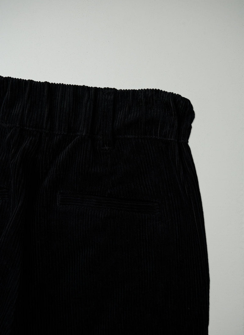 Reworn Cord Pull On Trousers Size 6 (173) | Brown Slate