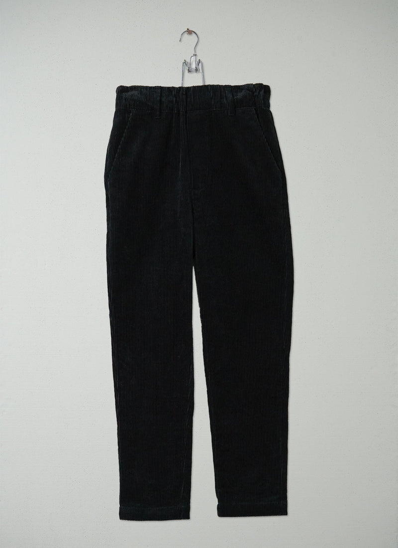 Reworn Cord Pull On Trousers Size 6 (173) | Brown Slate