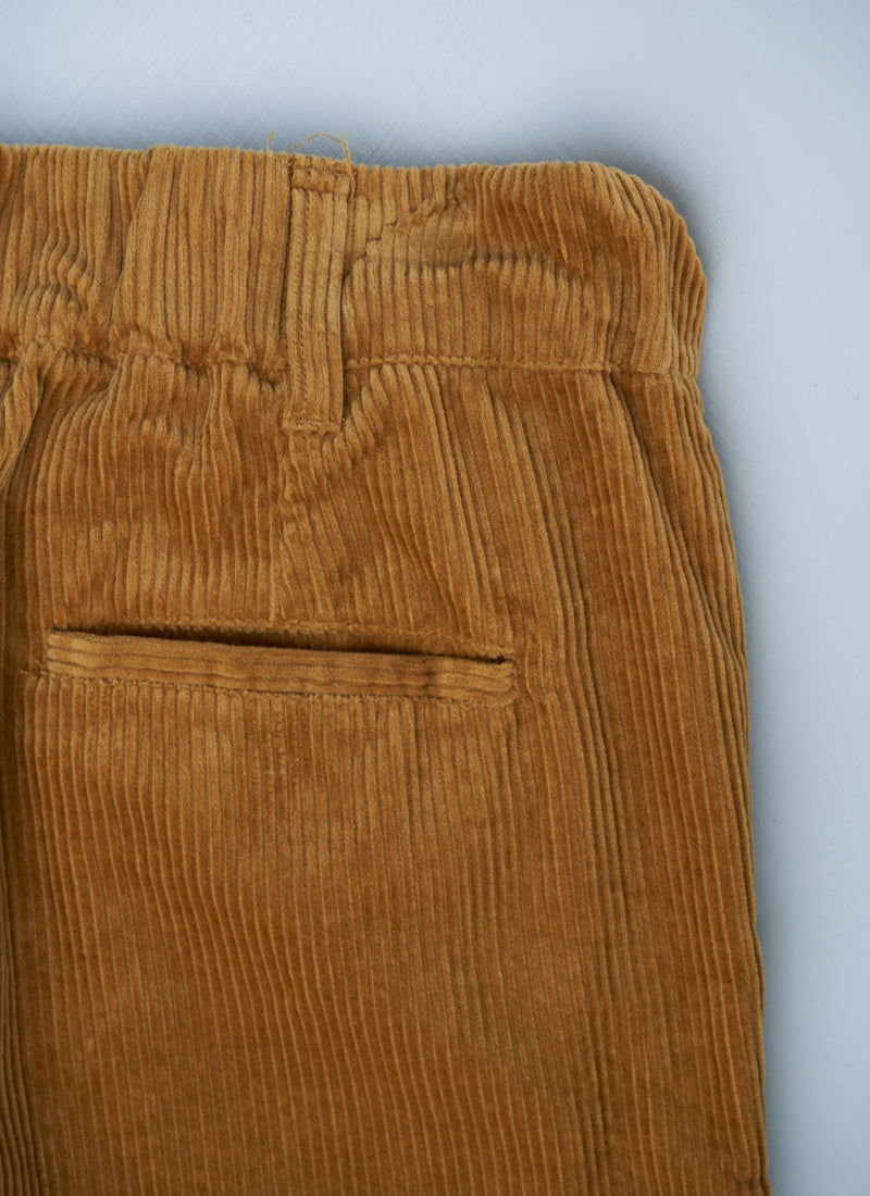 Reworn Cord Pull On Trousers Size 8 (260) | Toffee