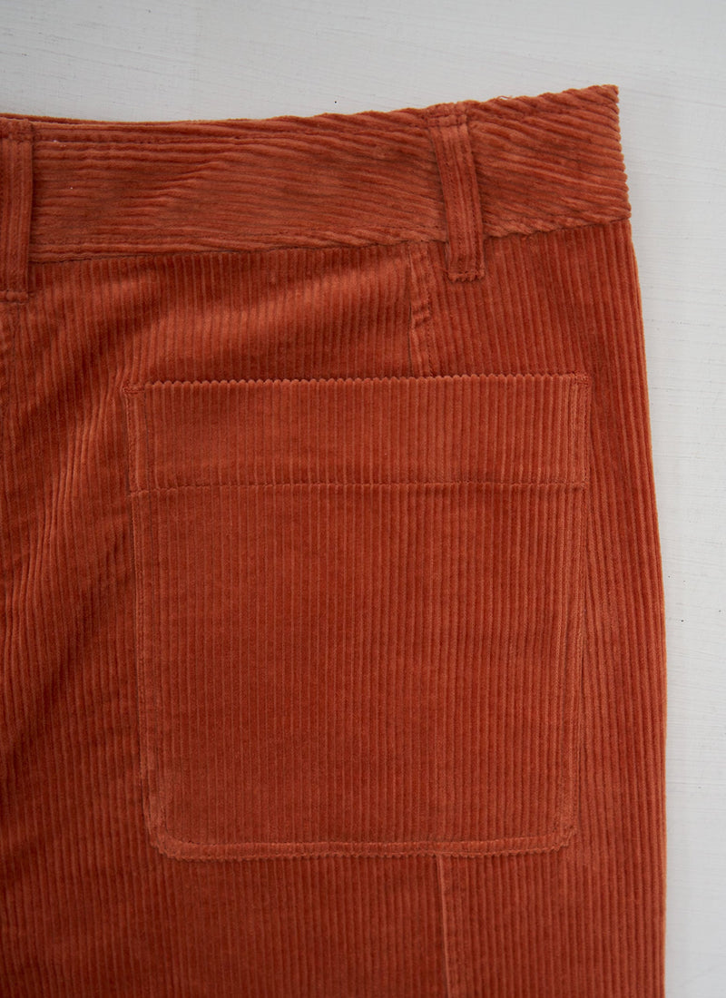 Reworn Cord Trousers Size 16 (1119) | Bridle
