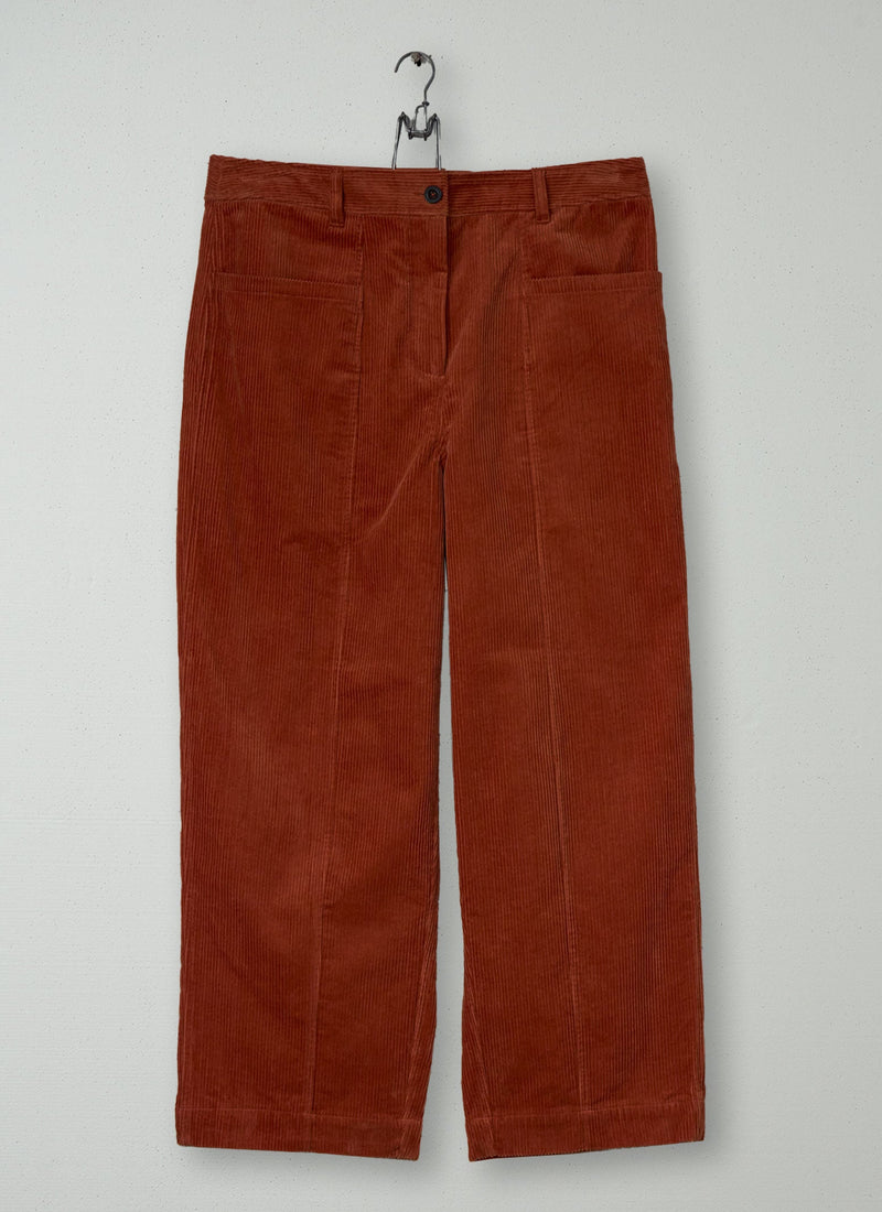 Reworn Cord Trousers Size 16 (1119) | Bridle