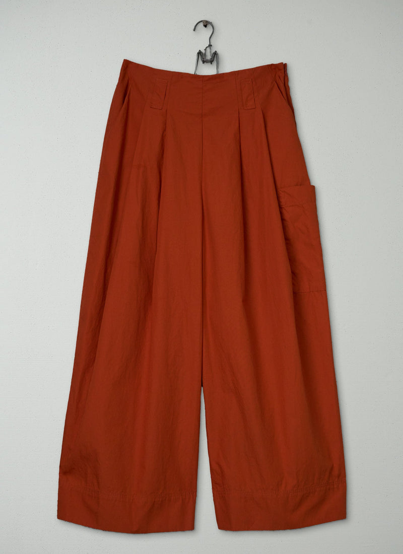 Reworn Cotton Fishermans Trousers Size 8 (1406) | Mango