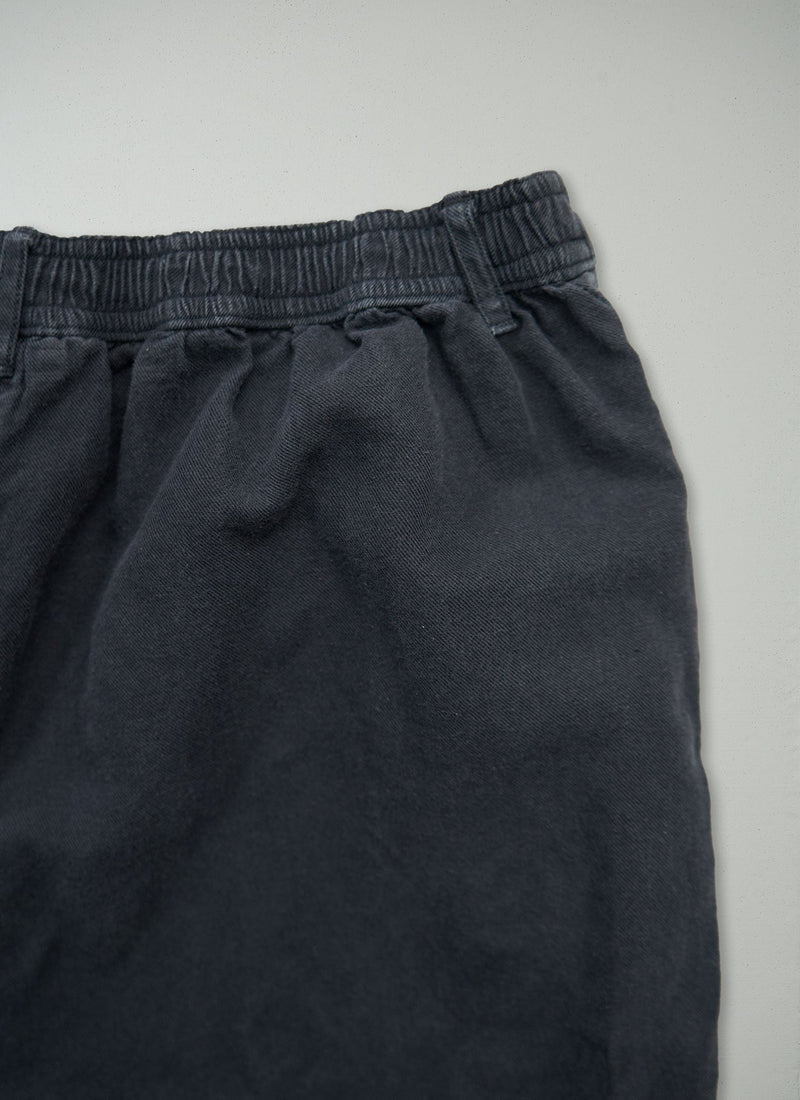 Reworn Alix Cotton Linen Trousers Size M (1178) | Slate