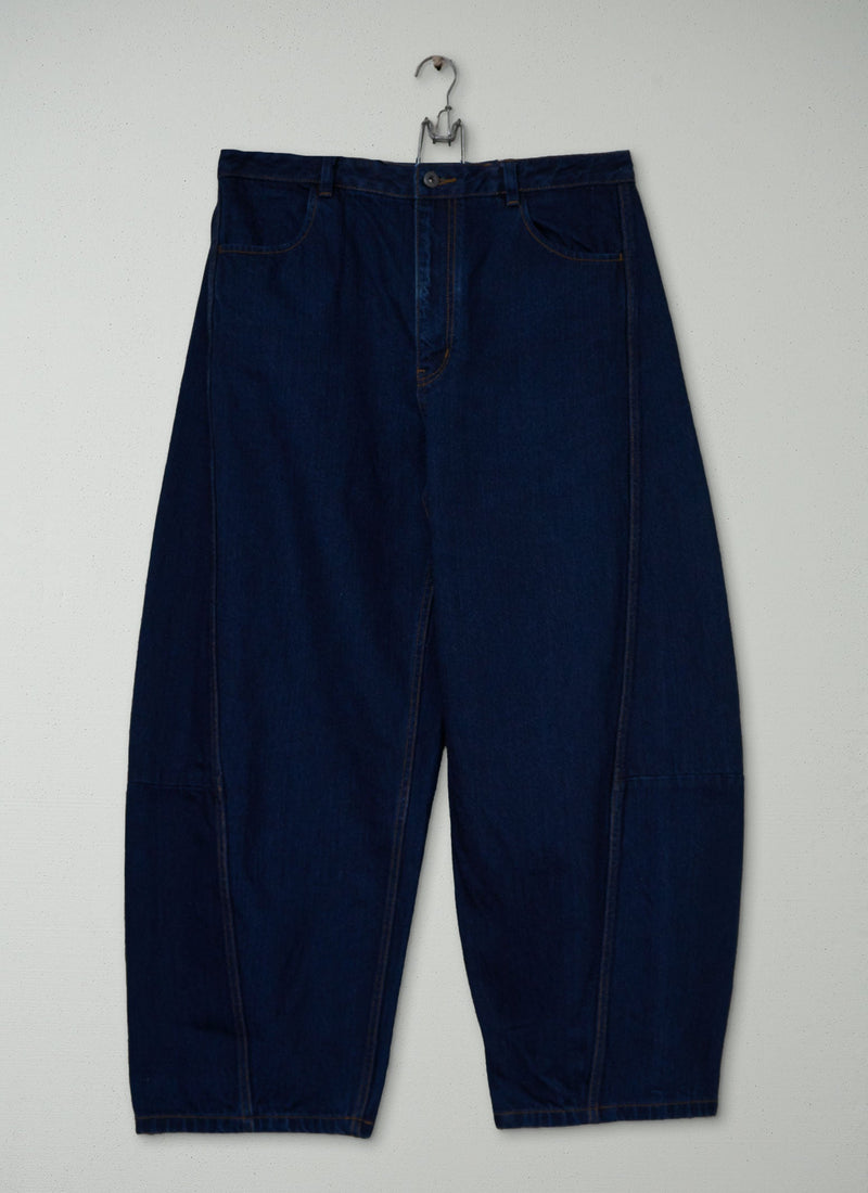 Reworn Japanese Denim Trousers Size 14 (1409) | Indigo