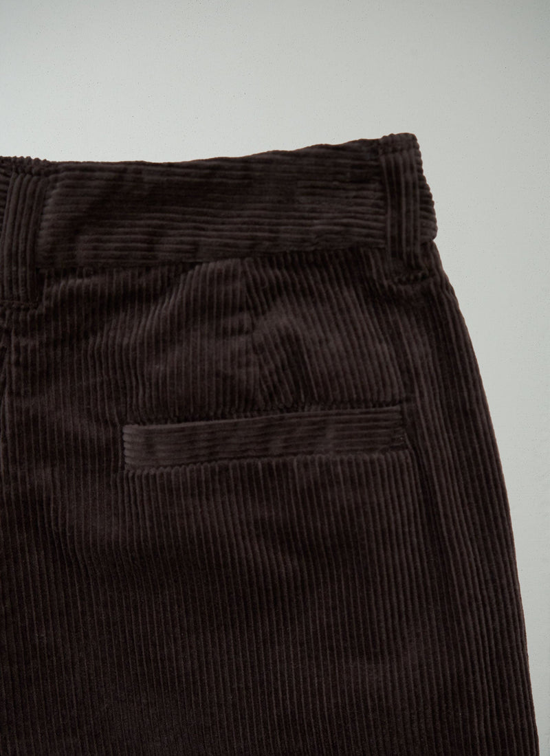 Reworn Cord Trousers Size 10 (1144) | Mocha Brown