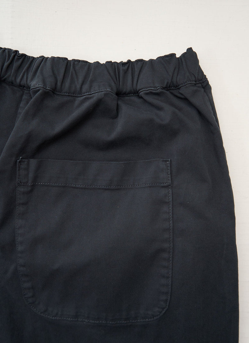 Reworn Cotton Wide Leg Trouser Size XL (1205) | Slate