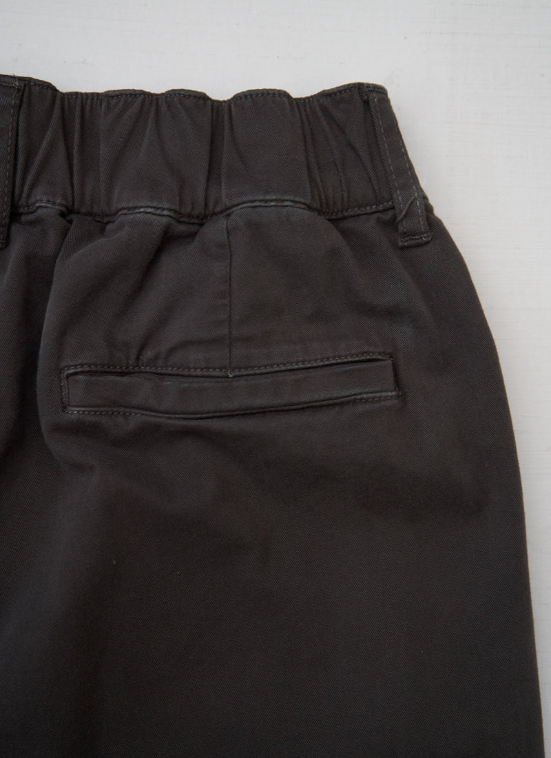 Reworn Pull On Trousers Size 8 (1652) | Black Walnut