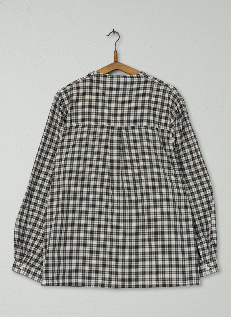 Reworn Tie Neck Shirt Size 18 (651) | Multi