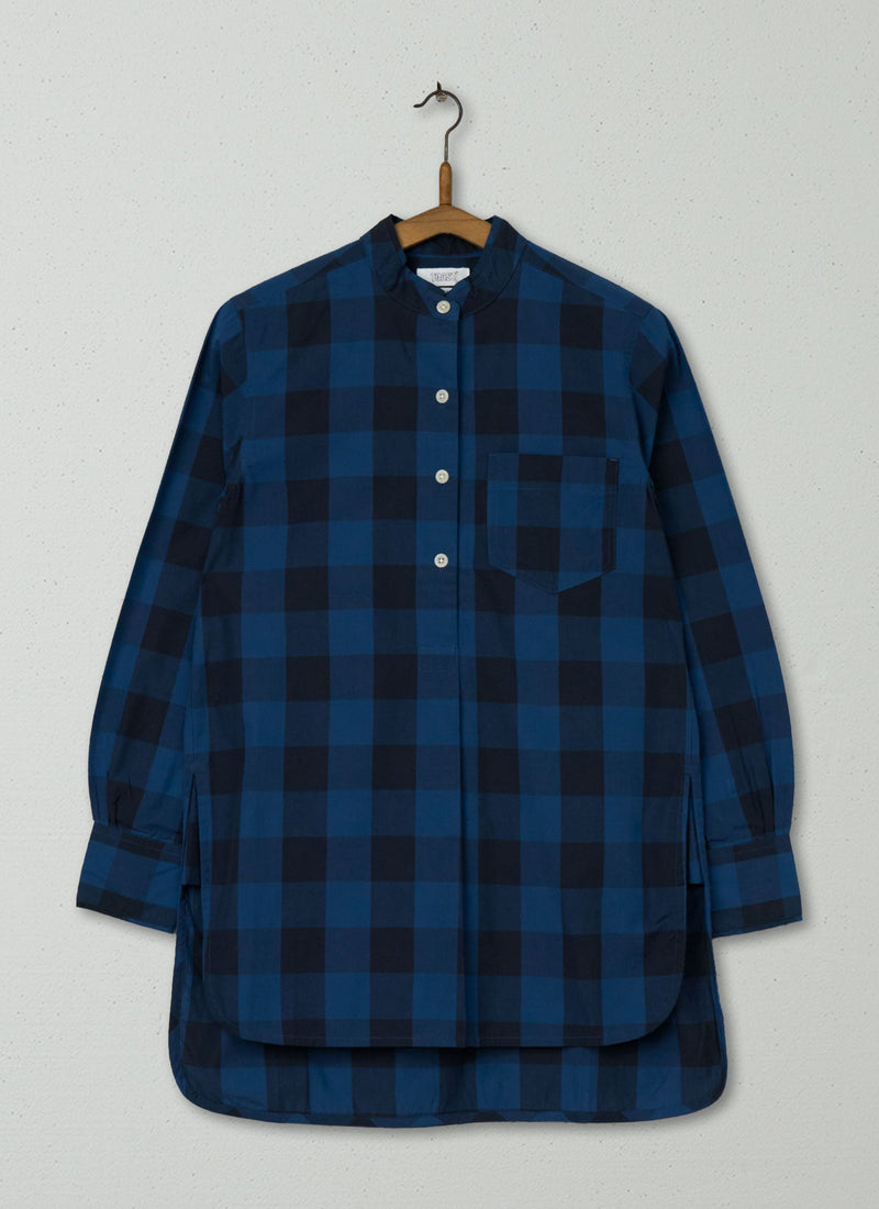 Reworn Taro Cotton Long Shirt Size 6 (648) | Multi
