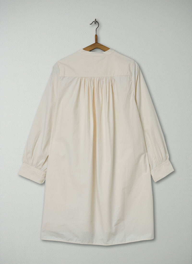 Reworn Cotton Long Shirt Size 6 (832) | Ecru