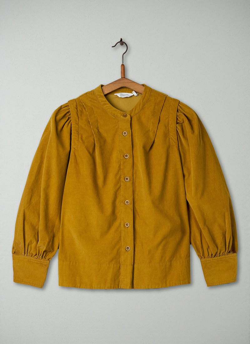 Reworn Needlecord Shirt Size 6 (209) | Golden Buff