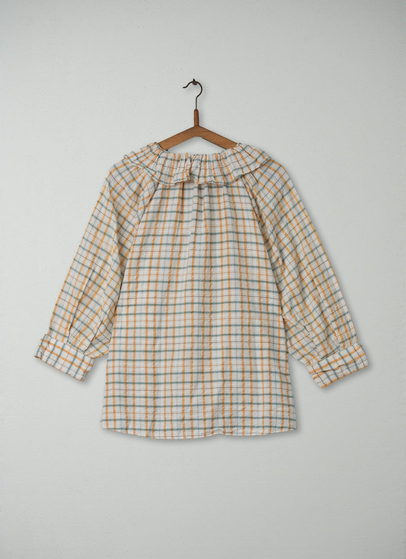 Reworn Hand Woven Check Shirt Size M (185) | Multi