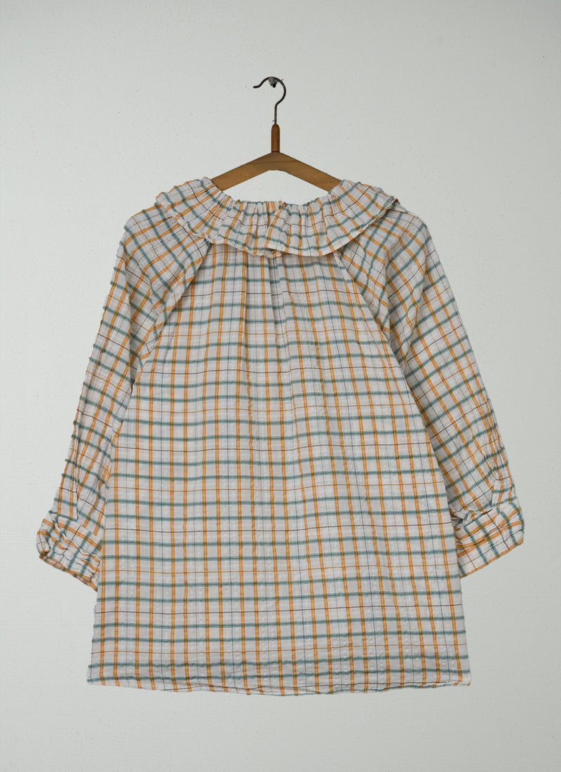 Reworn Hand Woven Check Shirt Size XS (974) | Multi