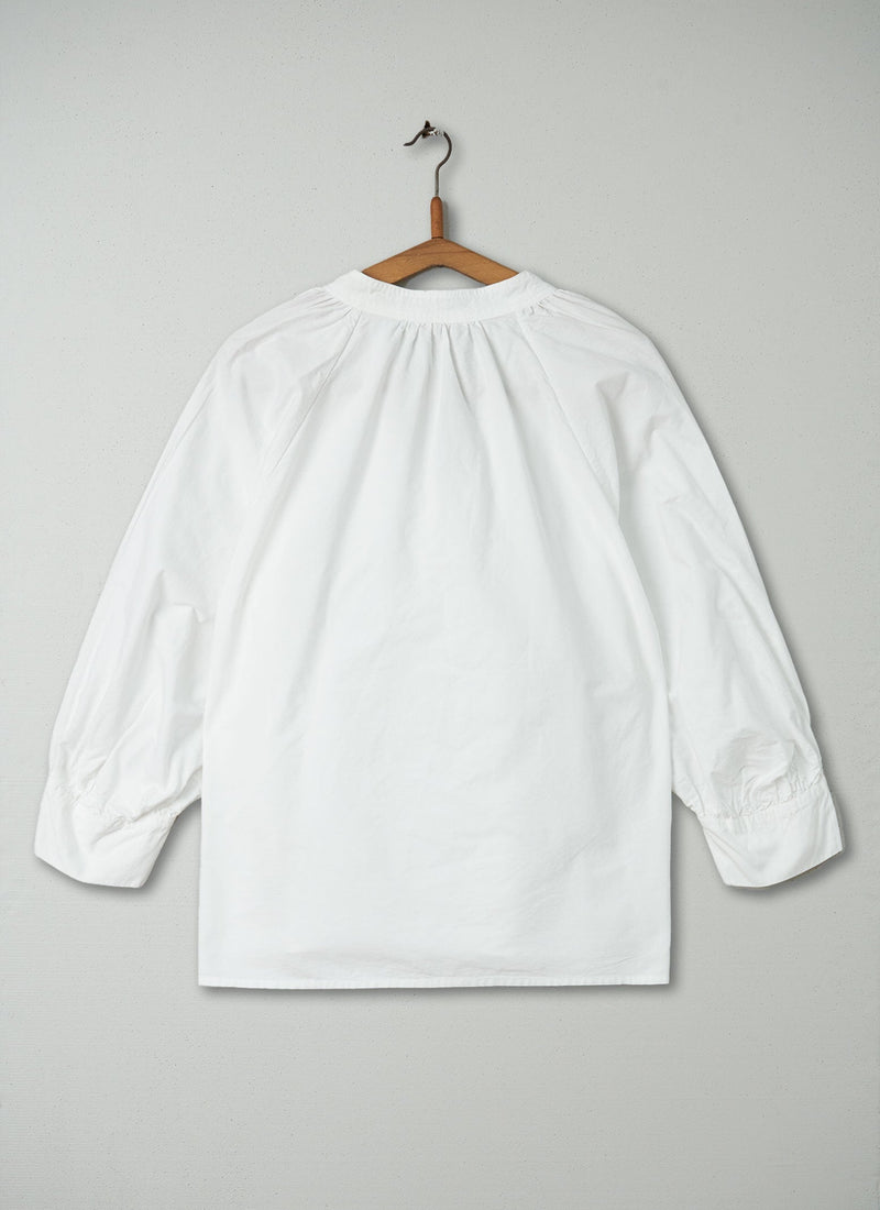 Reworn Cotton Easy Shirt Size M (200) | White