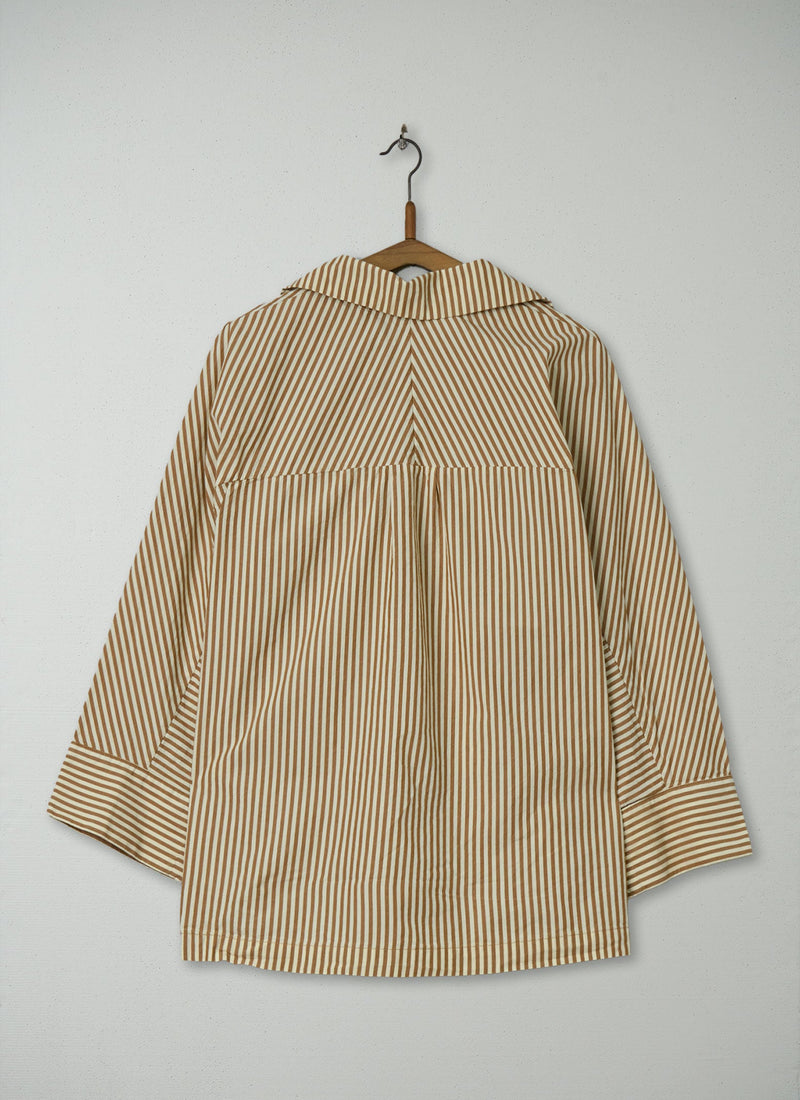Reworn Organic Poplin Smock Size XS (1143) | Multi