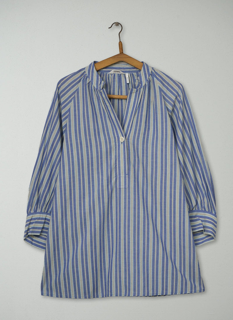 Reworn Cotton Stripe Shirt Size S (1274) | Multi