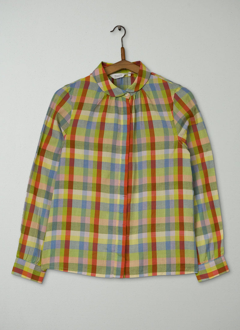 Reworn Hand Woven Shirt Size 6 (1101) | Multi