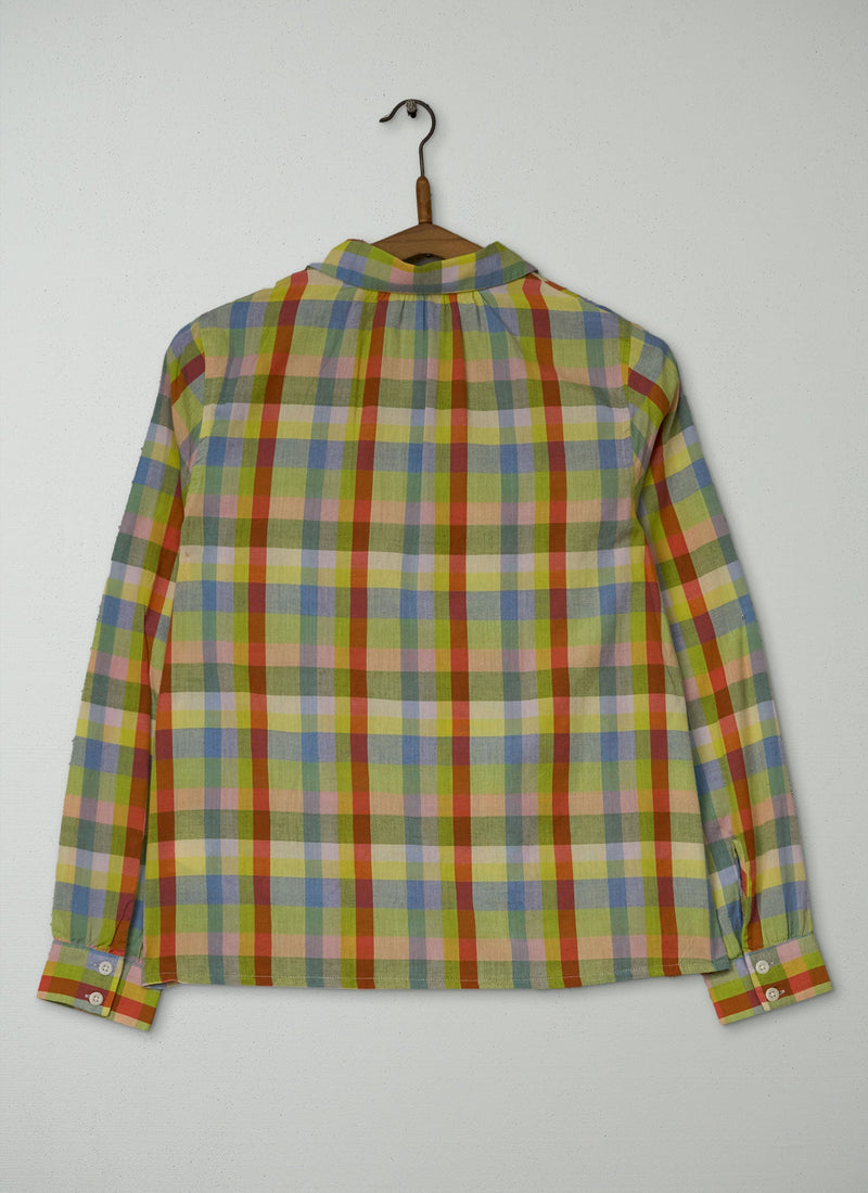 Reworn Hand Woven Shirt Size 6 (1158) | Multi