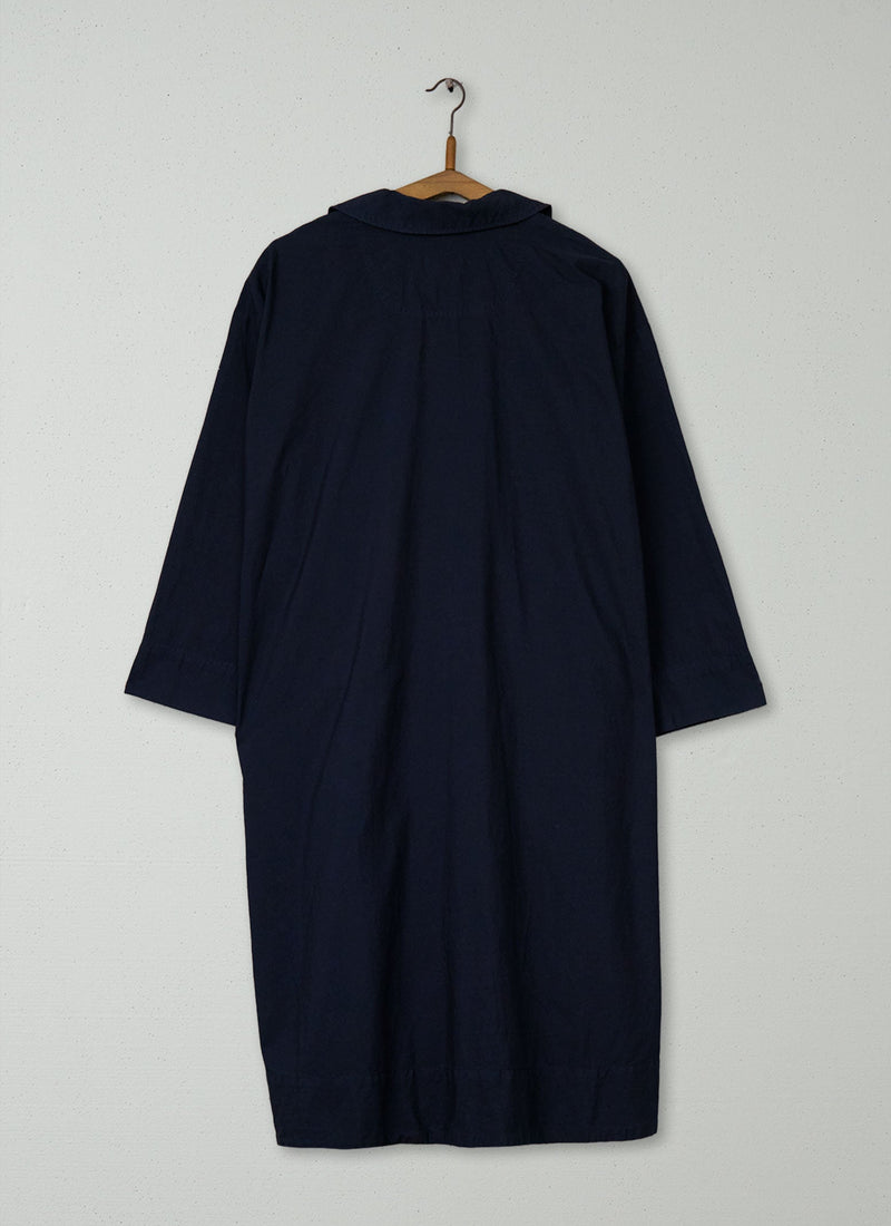 Reworn Cotton Poplin Wrap Shirt Dress Size XXSXS (1445) | Ink